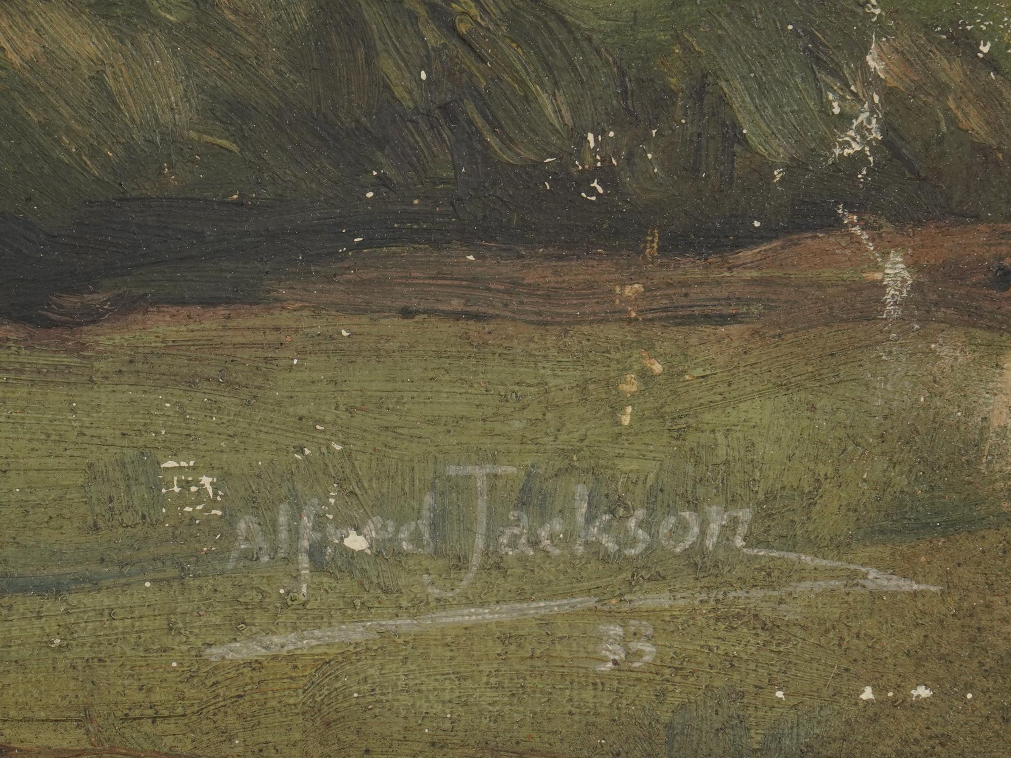 AMERICAN LANDSCAPE PAINTING BY ALFRED JACKSON PIC-3